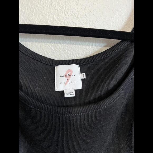 The Nines by HATCH™ 3/4 Sleeve Ribbed Jersey XXL Maternity Dress NWOT - Picture 4 of 7